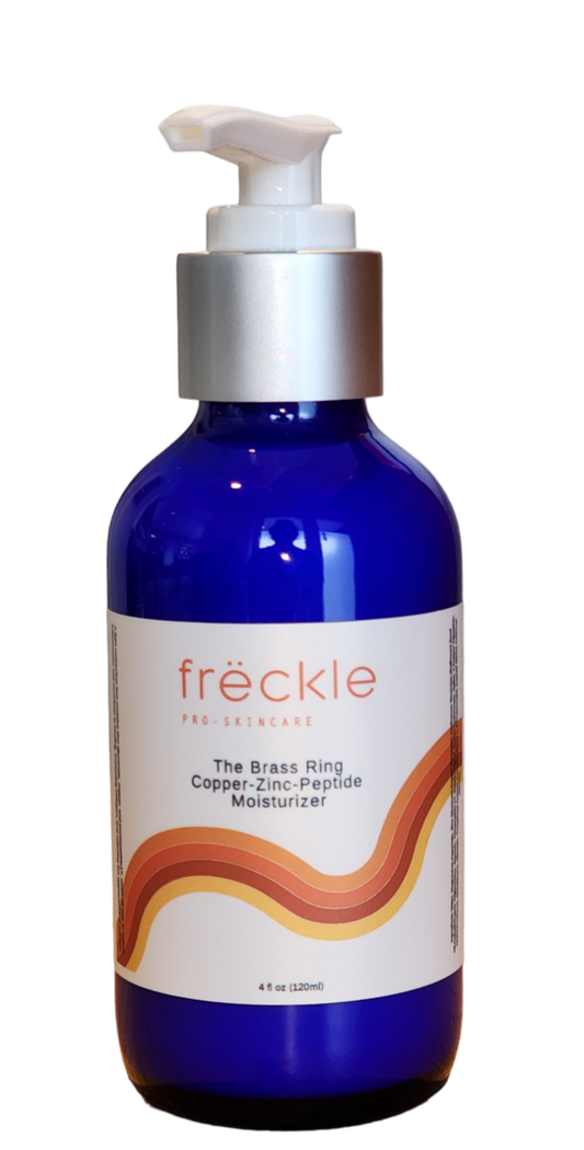 frëckle Brass Ring Copper Zinc-Peptide Moisturizer